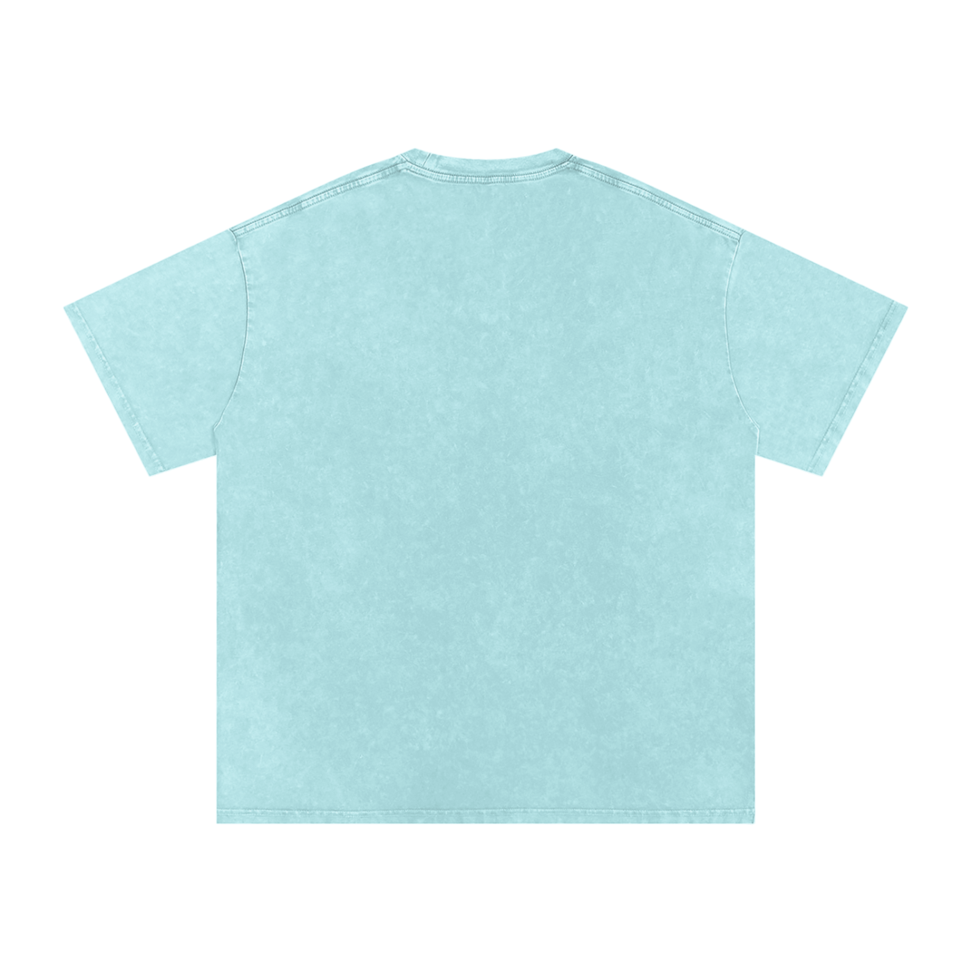 RK 826M Wheel Snow Washed Oversized Cotton T-Shirt