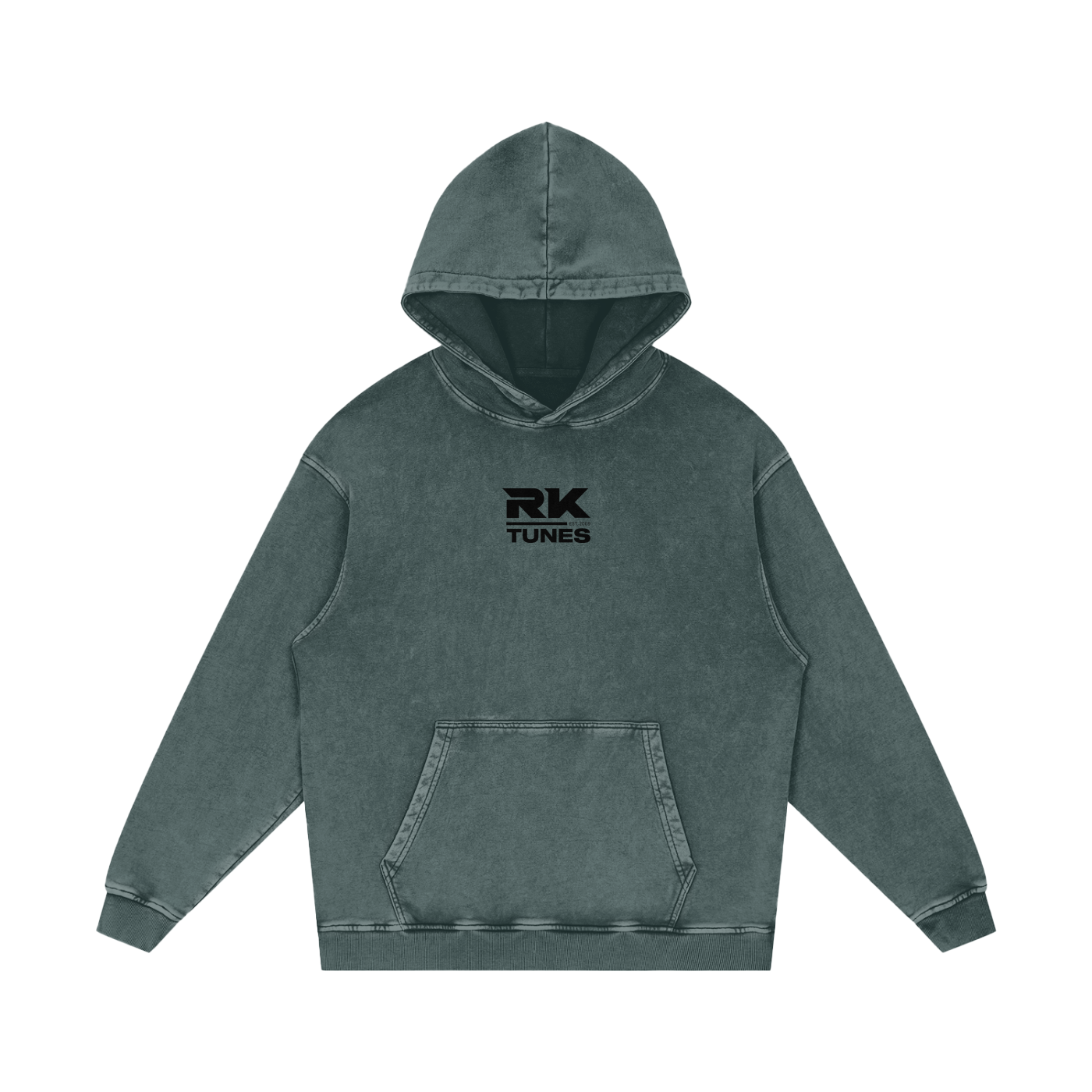 RK LOGOS Snow Washed Hoodie