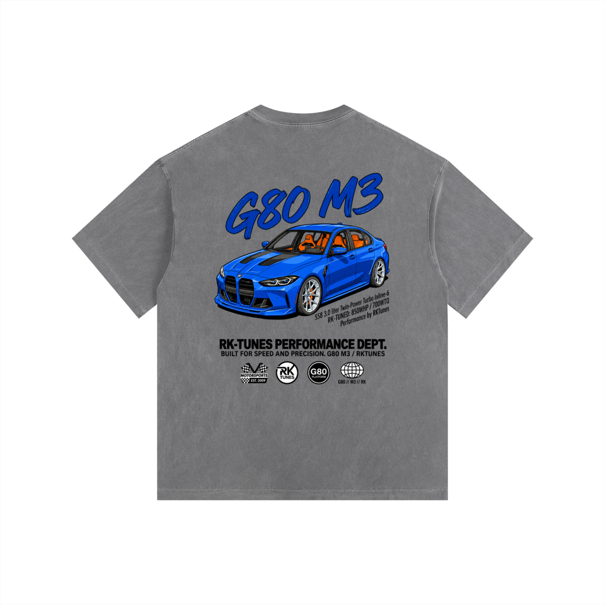 Vintage Washed Oversized Cotton T-Shirt