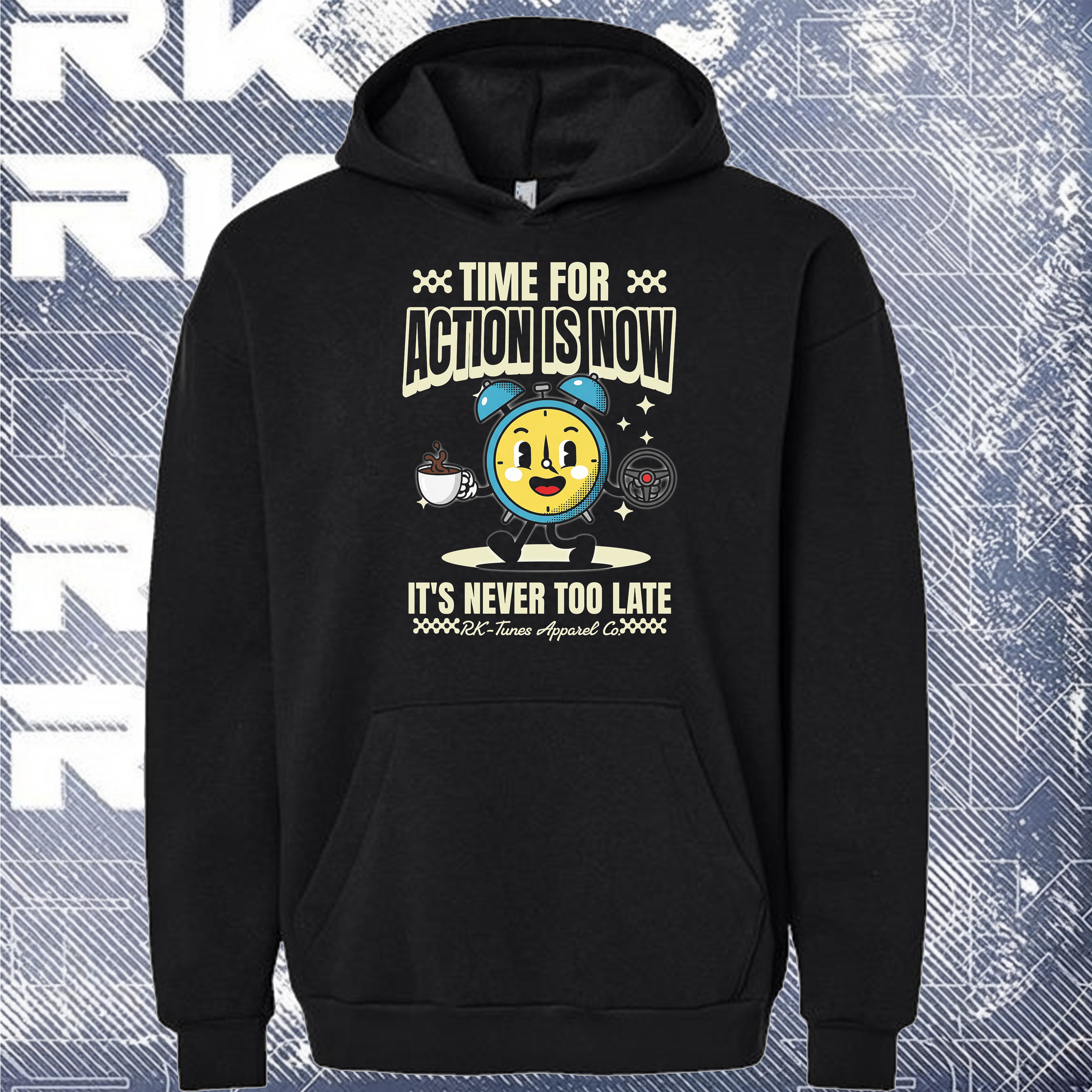 RKT Time for Action is Now Hoodie