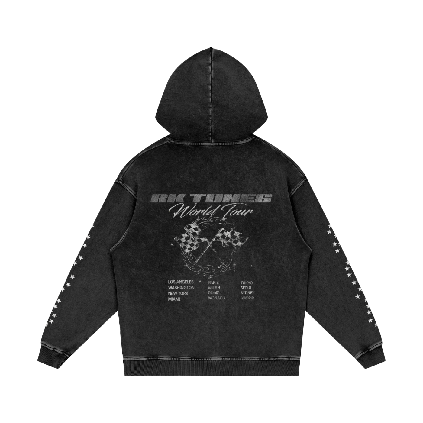 RK World Tour Snow Washed Hoodie