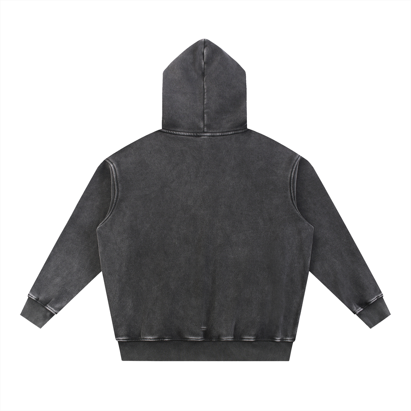 RK Grunge Snow Wash Oversize Hoodie