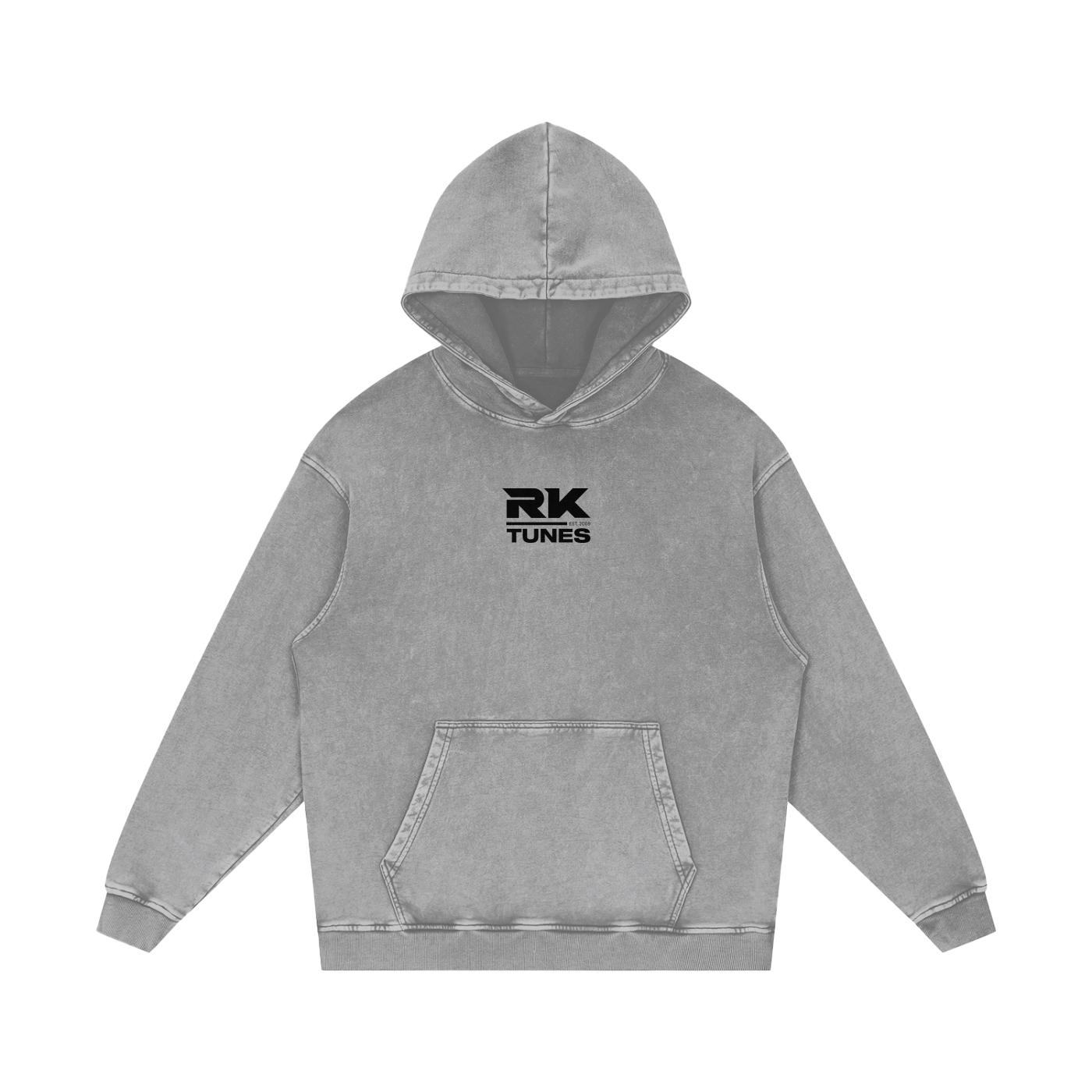 RK LOGOS Snow Washed Hoodie