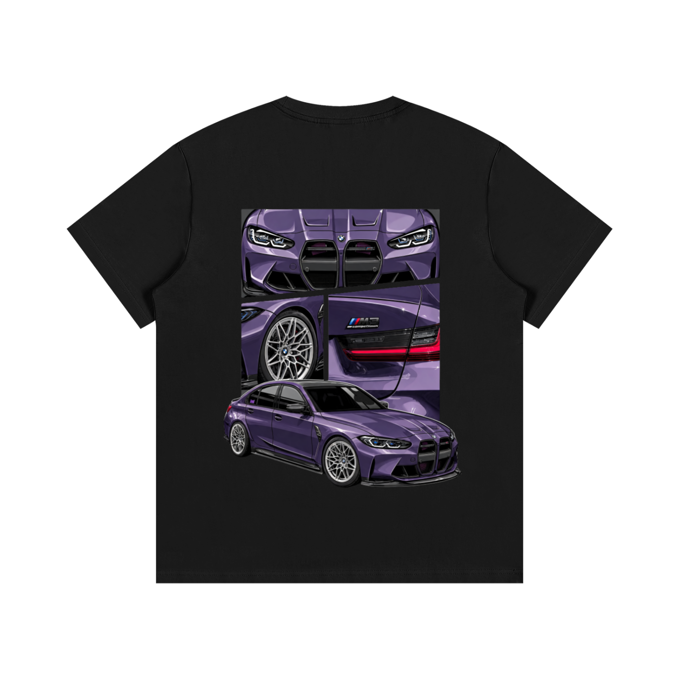 Purple G80 ///M3 Essential Tee