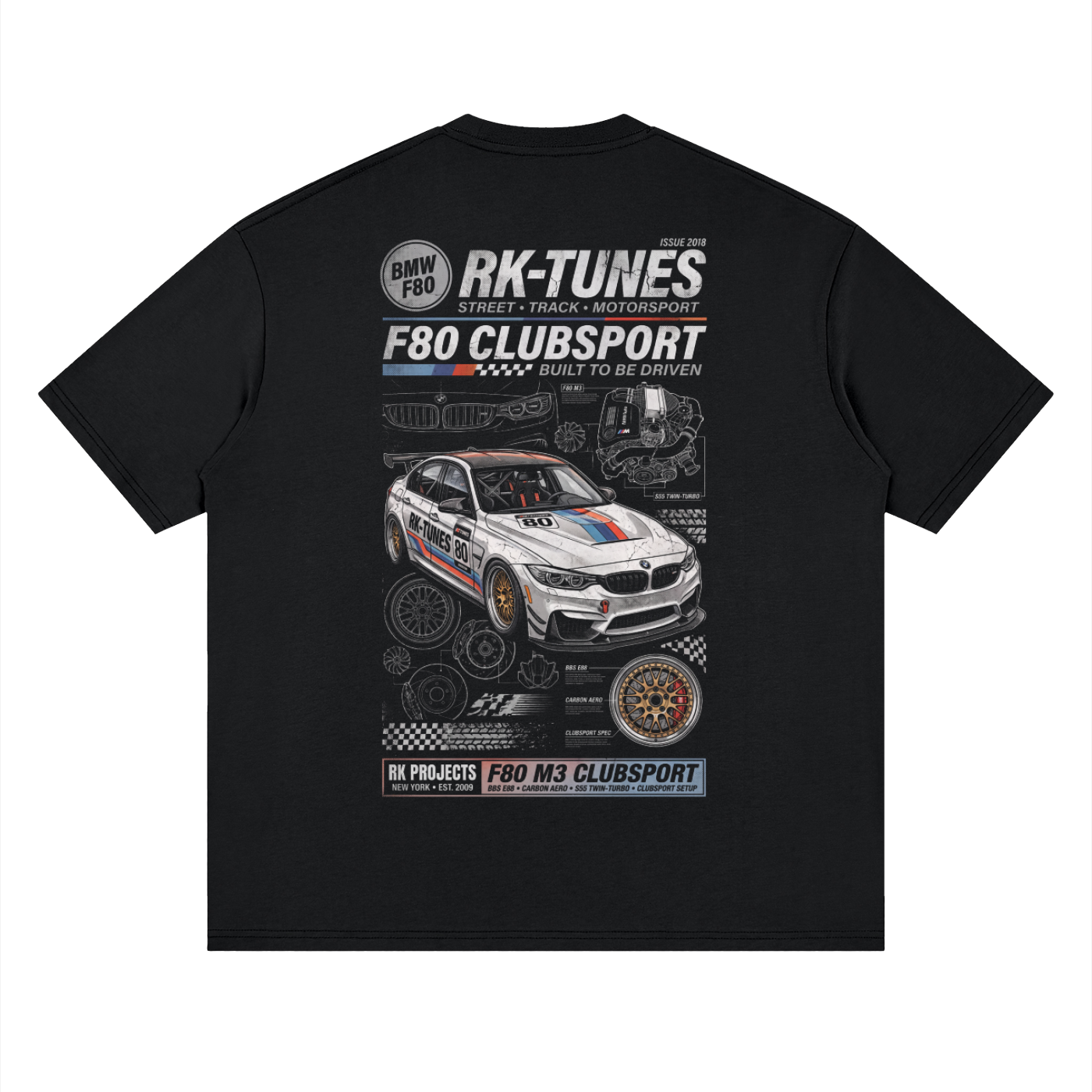 RK Tunes F80 Clubsport Tee