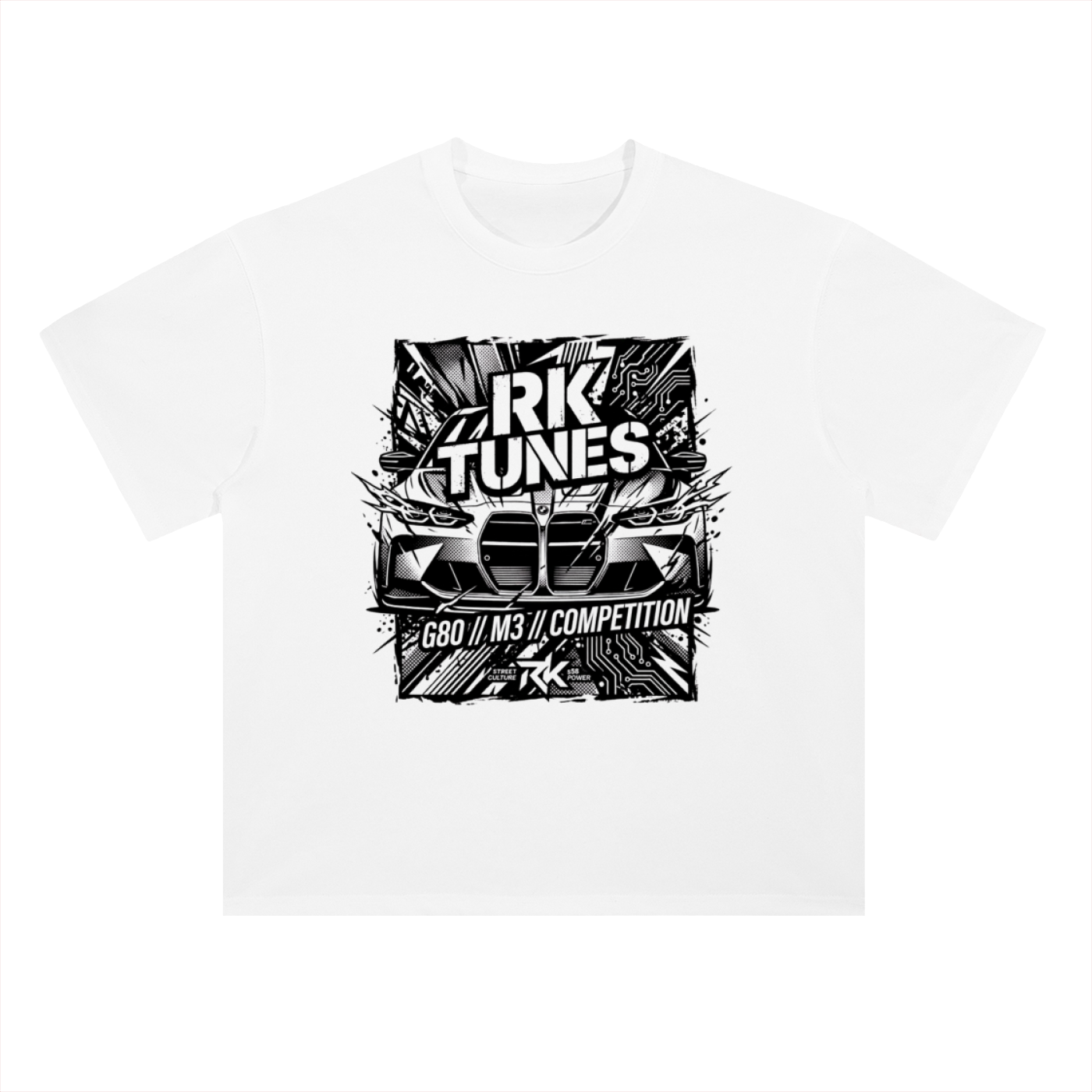 RK Tunes Multi logo / G80 Tee